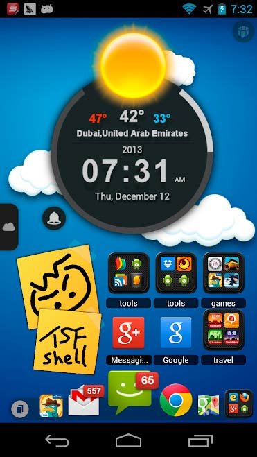 TSF Launcher 3D Shell