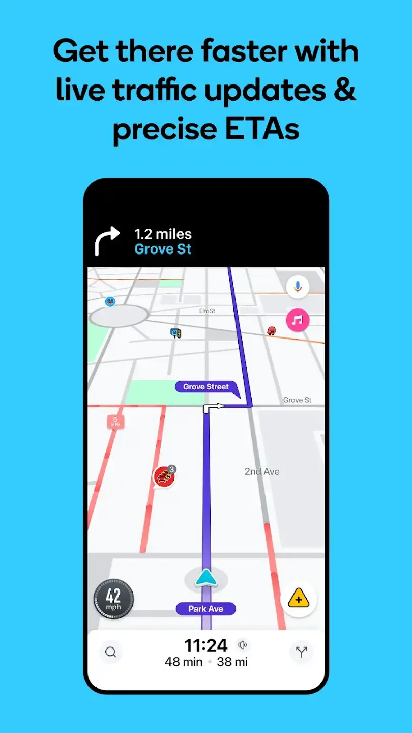 Waze is a social navigator