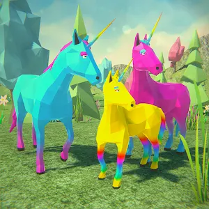 Download Unicorn Family Simulator 2－Magic Horse Adventure